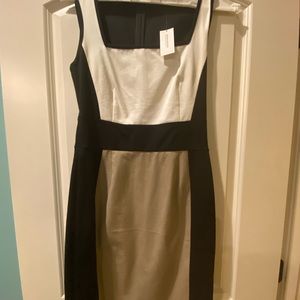 Banana Republic colorblock Sheath Dress NWT